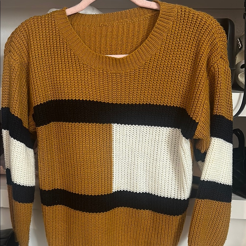Brown sweater